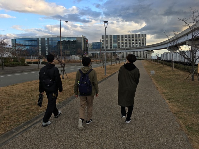 続いて会場を変えて，「京」コンピュータの見学です