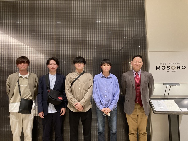 明日から社会人として頑張ってください！